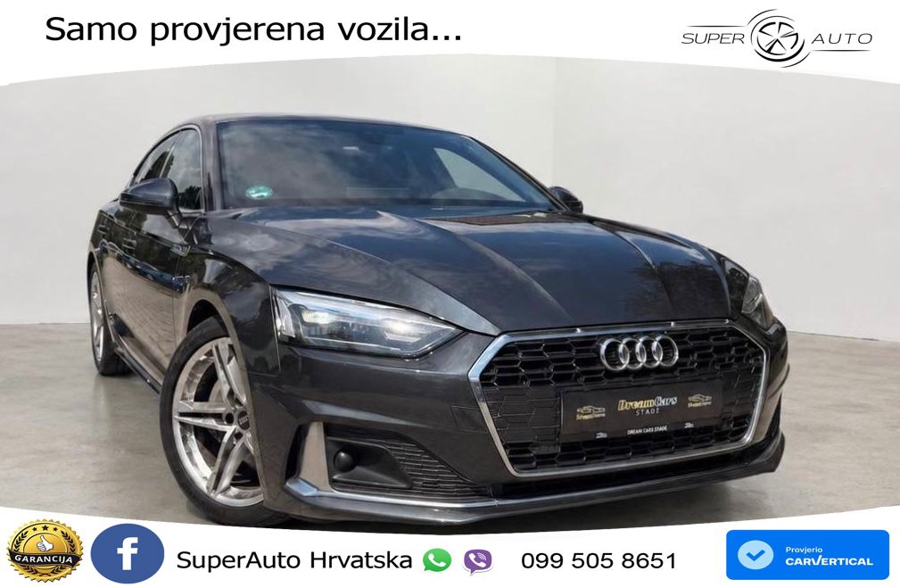 Audi A5 Sportback 40 TDI (204 KS) S tronic S line