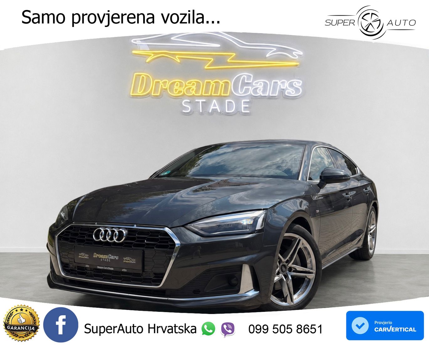 Audi A5 Sportback 40 TDI (204 KS) S tronic S line
