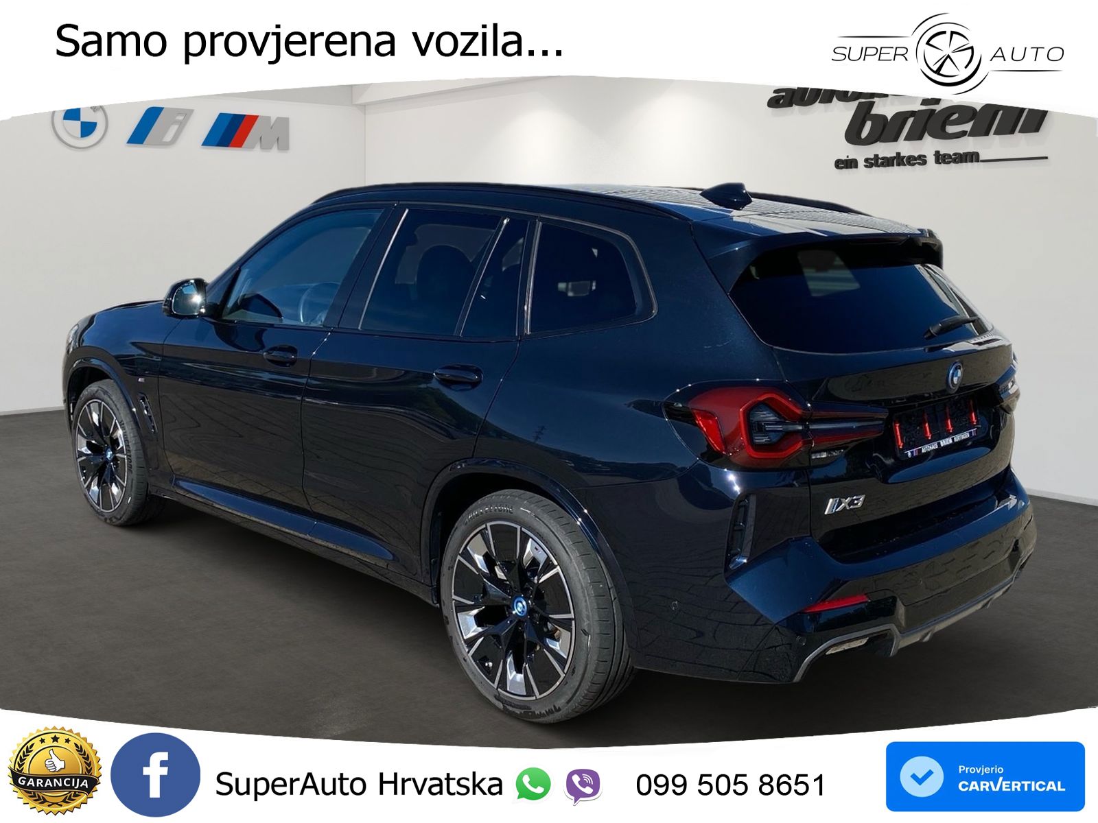 BMW iX3 80 kWh (286 KS)