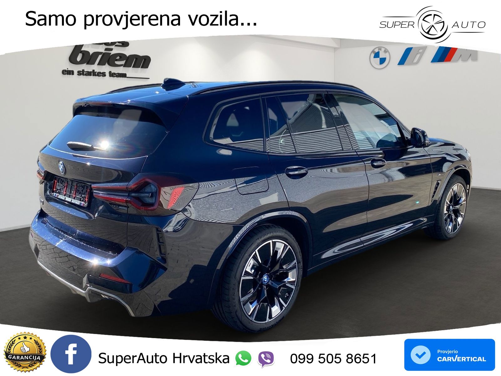 BMW iX3 80 kWh (286 KS)