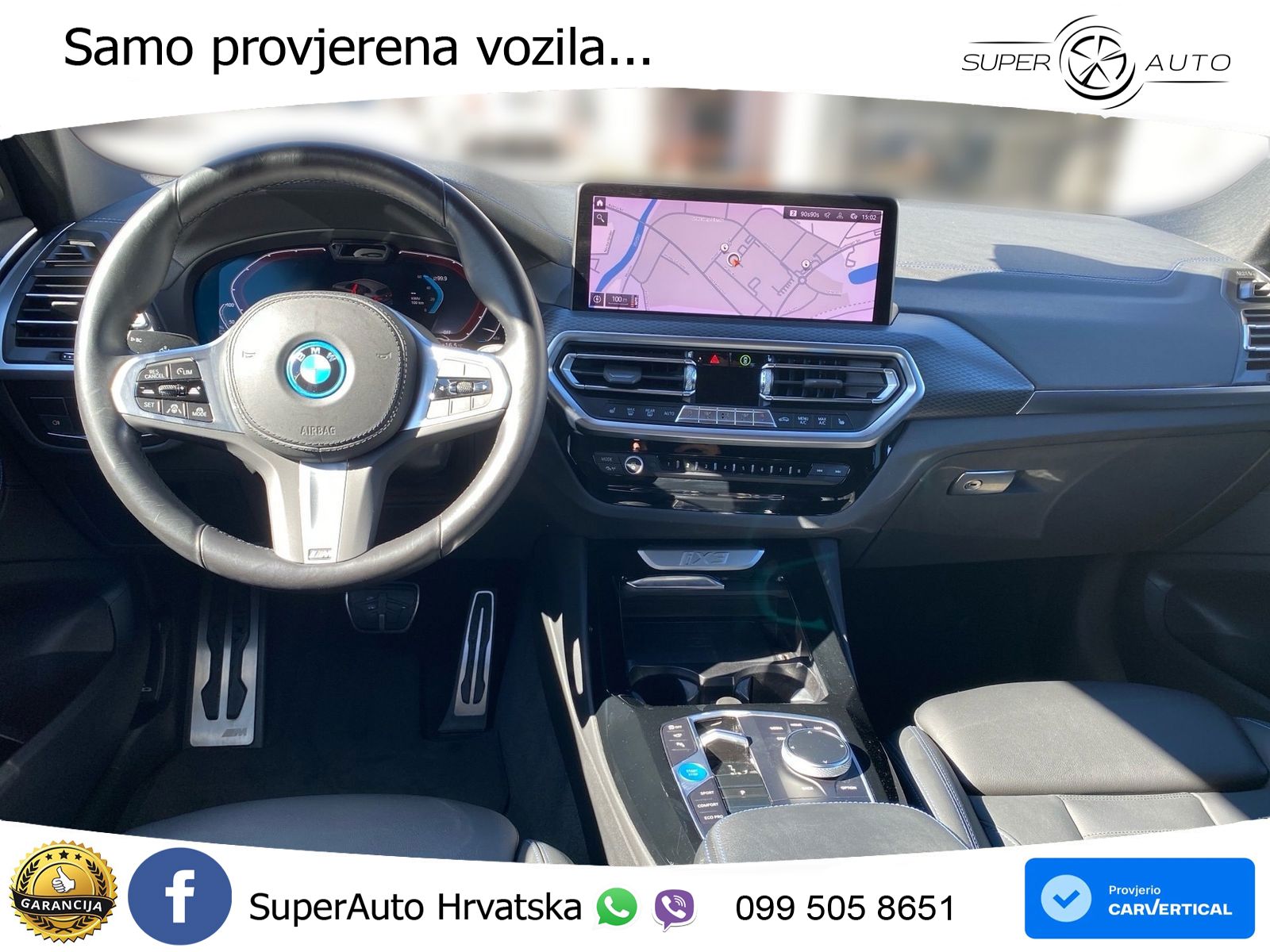 BMW iX3 80 kWh (286 KS)