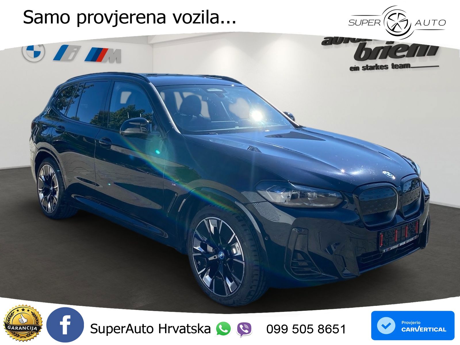 BMW iX3 80 kWh (286 KS)