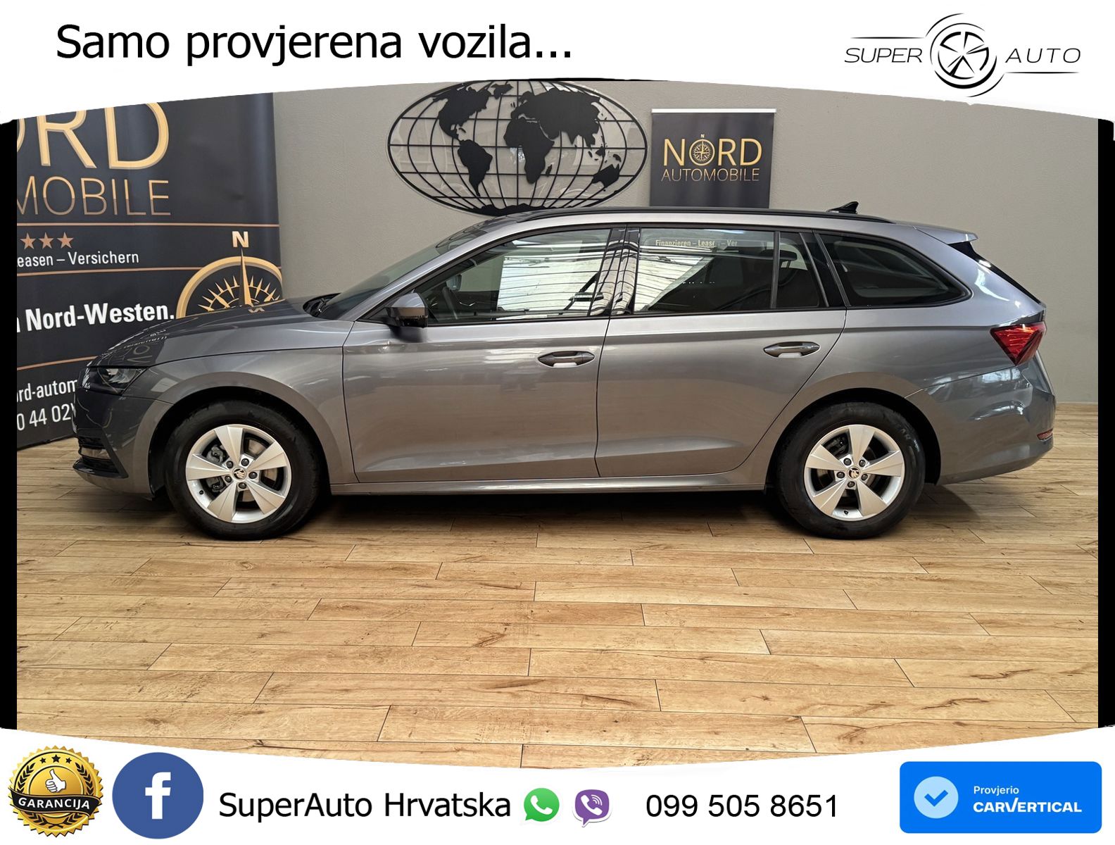 Škoda Octavia Combi 2.0 TDI (150 KS) DSG LED+ACC