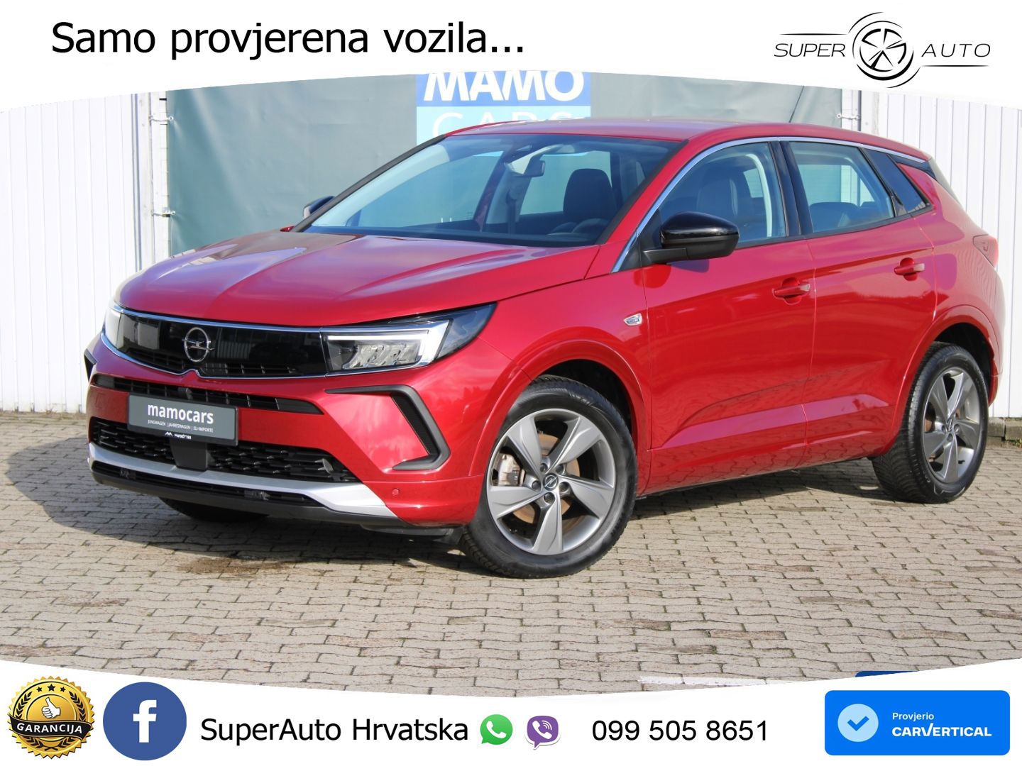 Opel Grandland 1.2 Turbo (136 KS)  e-DCT GS LED+GR SJED+ACC