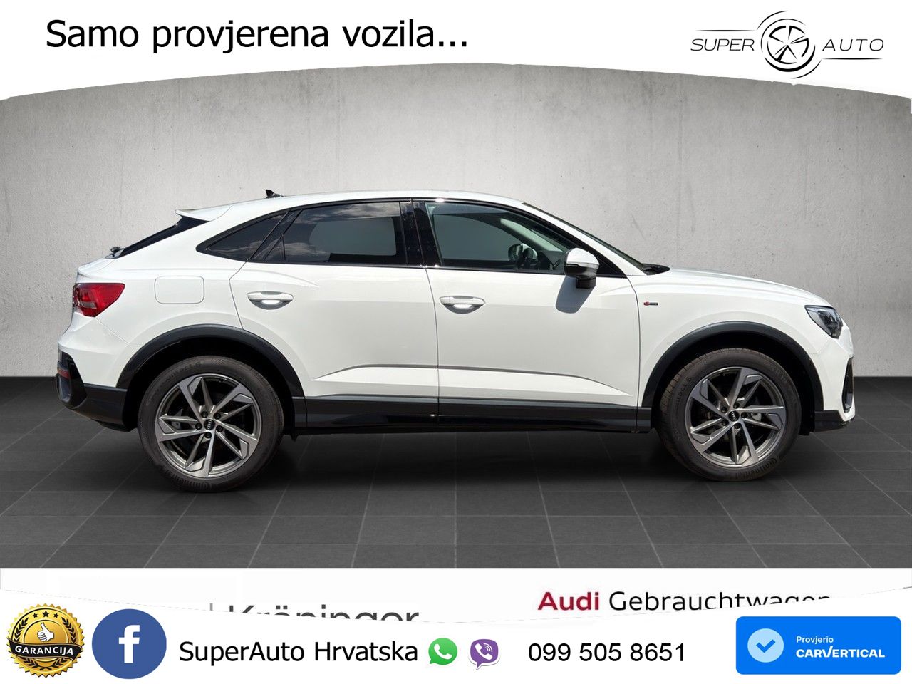 Audi Q3 II Sportback 35 TFSI (150 KS) S tronic S line LED+GR SJED+ACC
