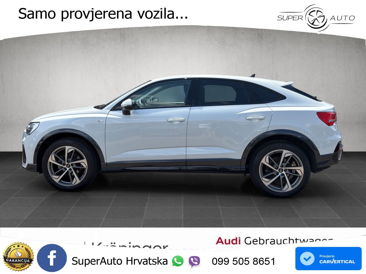 Audi Q3 II Sportback 35 TFSI (150 KS) S tronic S line LED+GR SJED+ACC