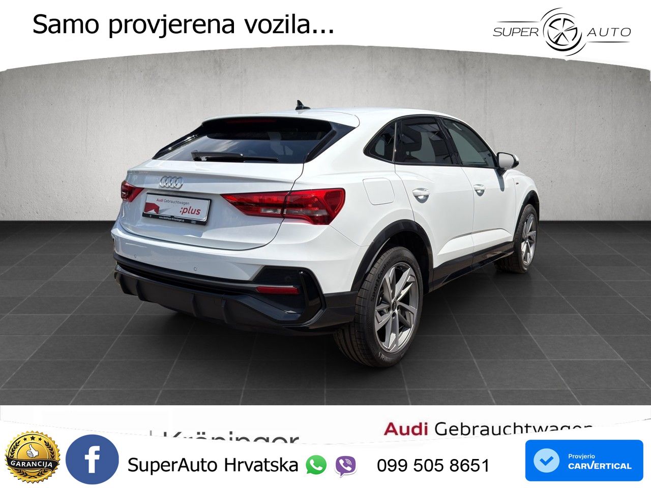 Audi Q3 II Sportback 35 TFSI (150 KS) S tronic S line LED+GR SJED+ACC