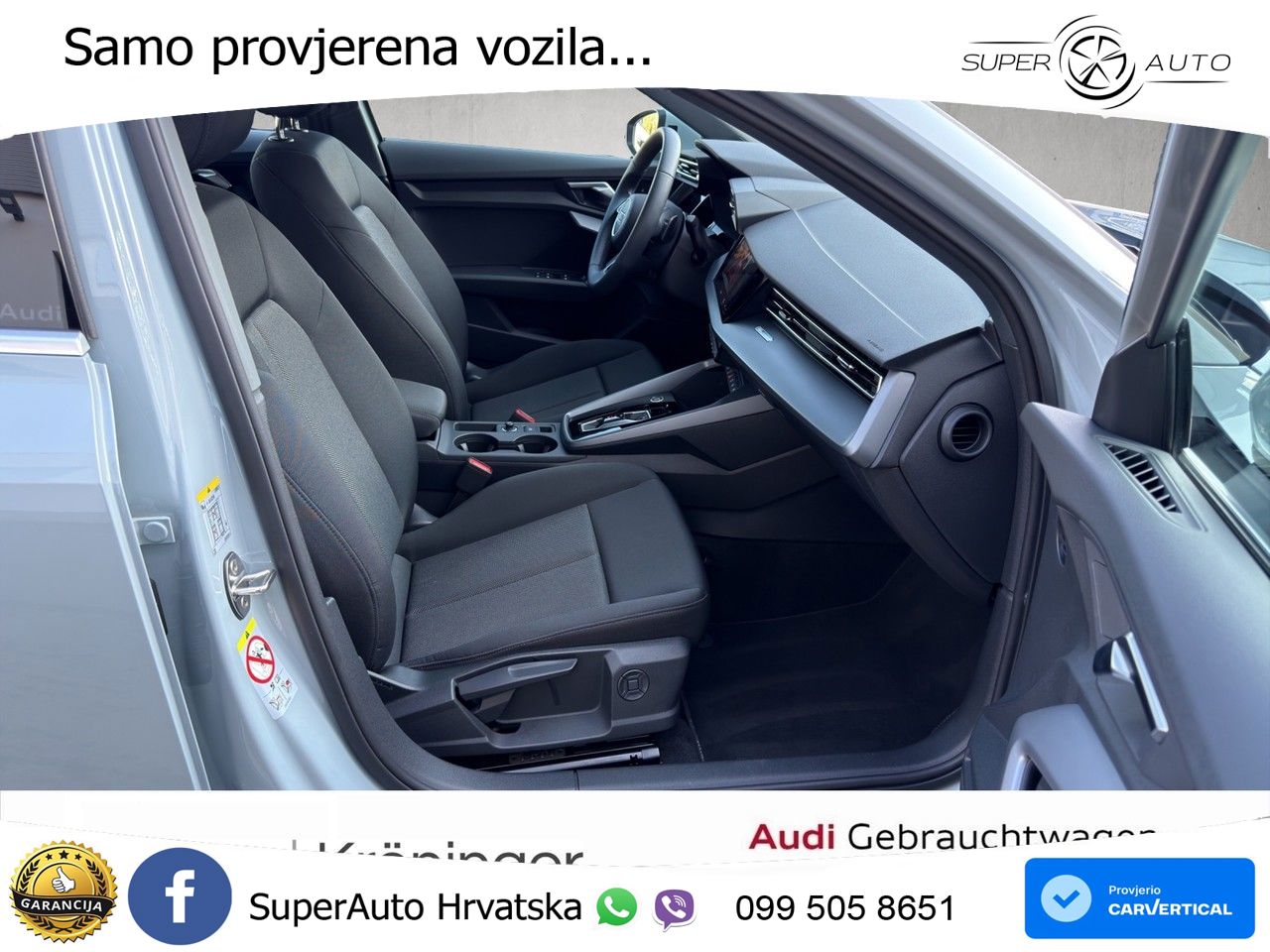 Audi A3 35 TDI (150 KS) S tronic LED+GR SJED+ACC