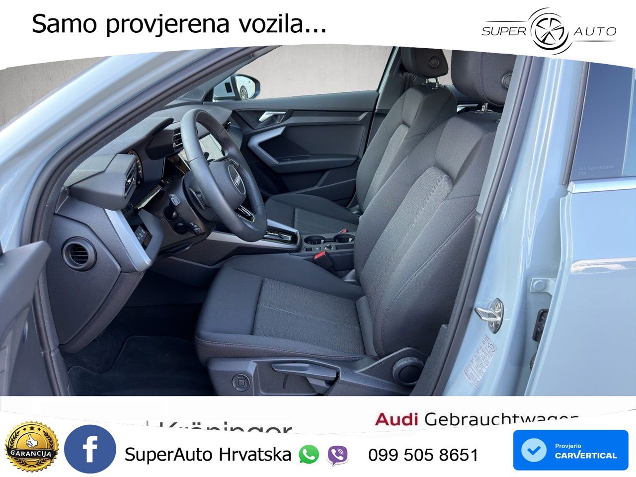Audi A3 35 TDI (150 KS) S tronic LED+GR SJED+ACC