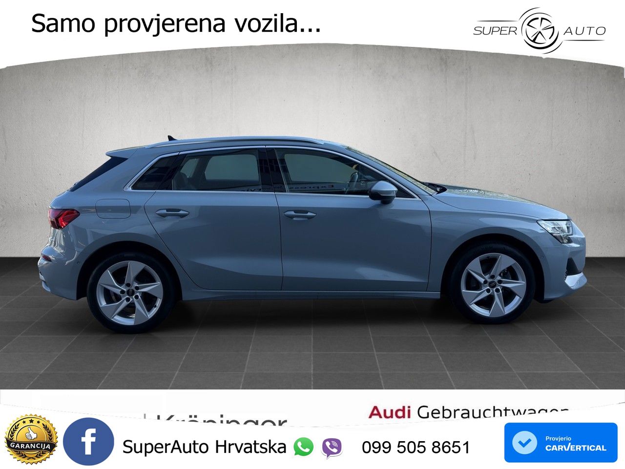 Audi A3 35 TDI (150 KS) S tronic LED+GR SJED+ACC