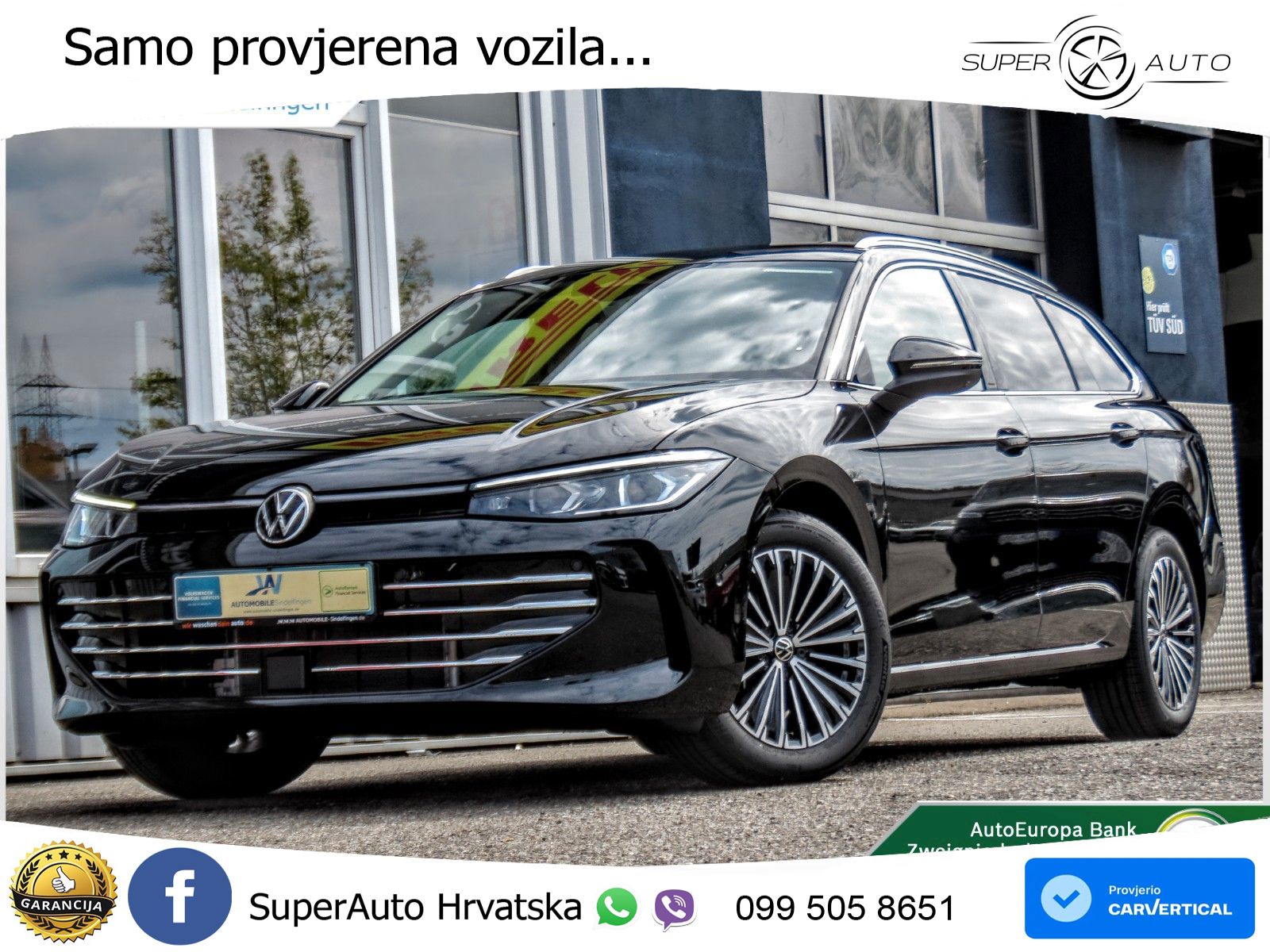 Volkswagen Passat Variant 1.5 eTSI (150 KS) DSG LED+GR SJED+ACC