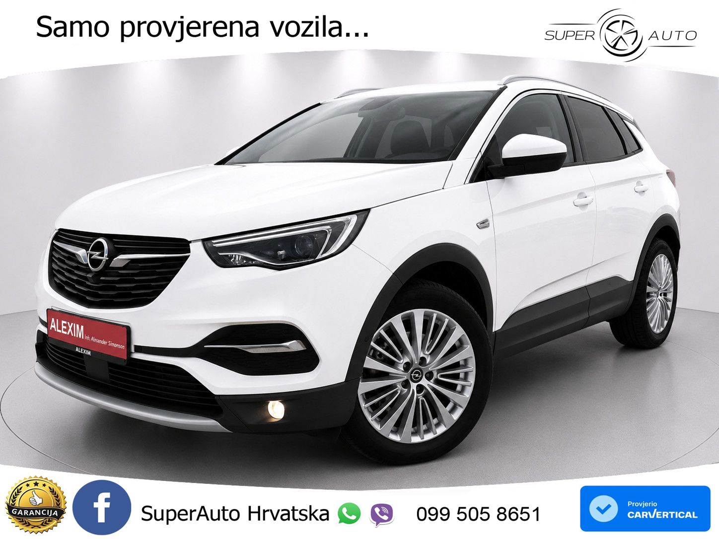 Opel Grandland X 1.2 Turbo (130 KS) Automatic Business LED+GR SJED+ACC