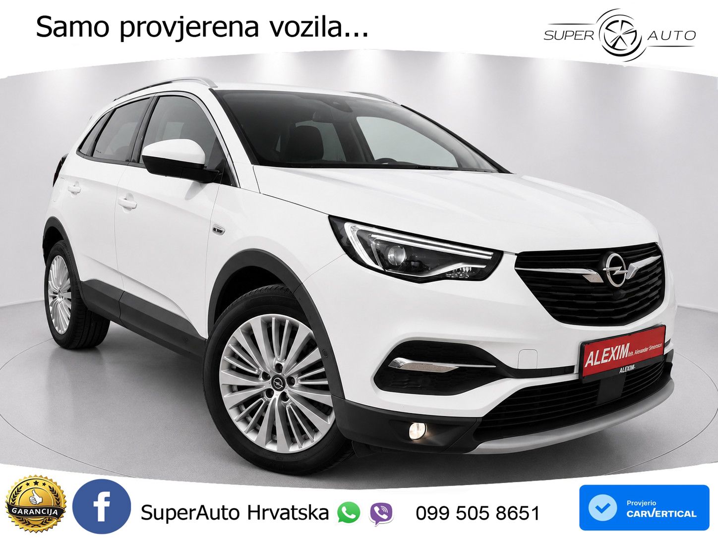 Opel Grandland X 1.2 Turbo (130 KS) Automatic Business LED+GR SJED+ACC