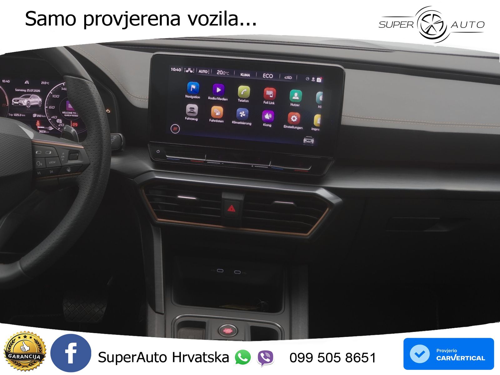 Cupra Formentor 1.4 TSI (204 KS) e-Hybrid DSG LED+GR SJED+ACC