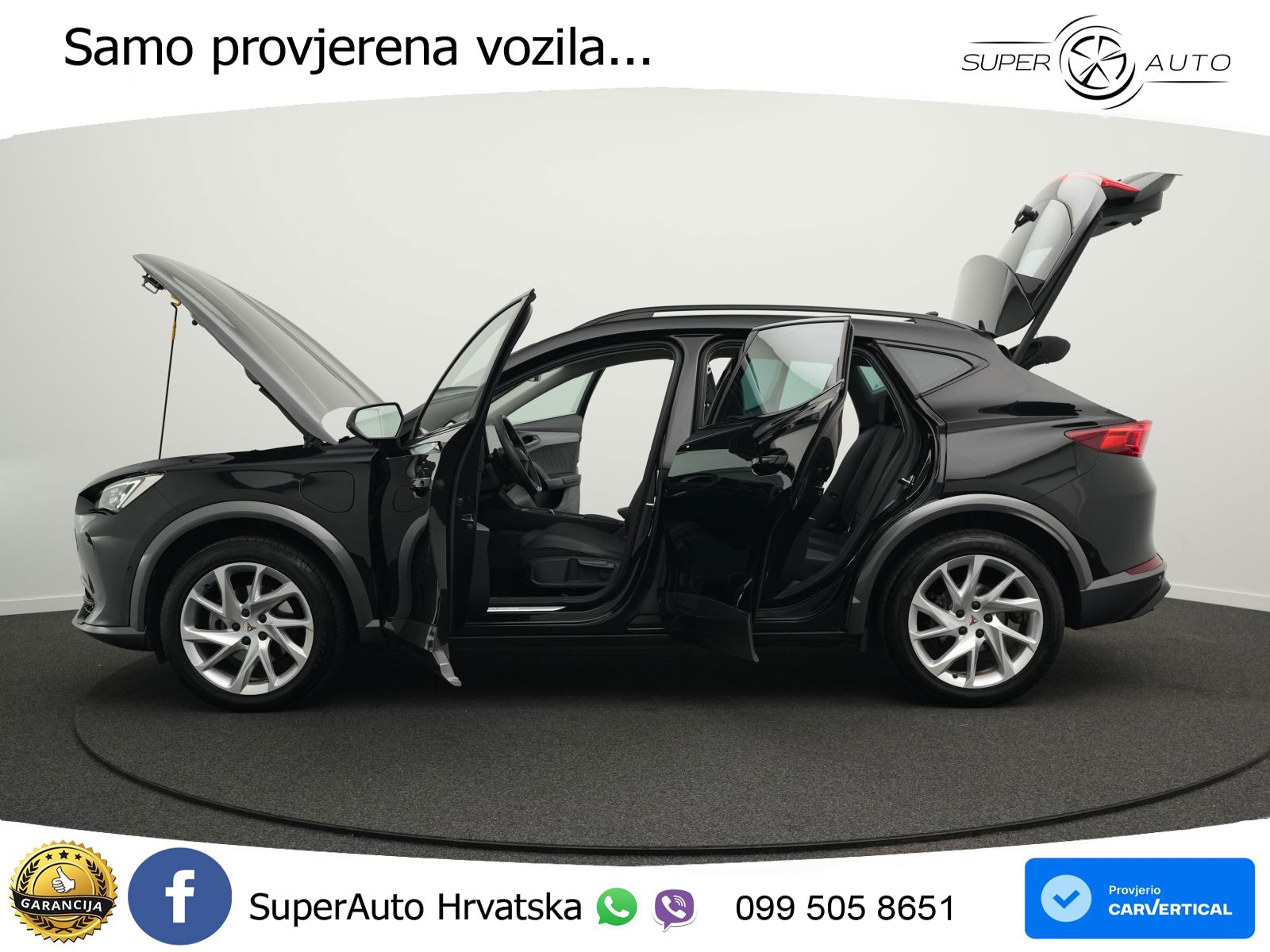Cupra Formentor 1.4 TSI (204 KS) e-Hybrid DSG LED+GR SJED+ACC