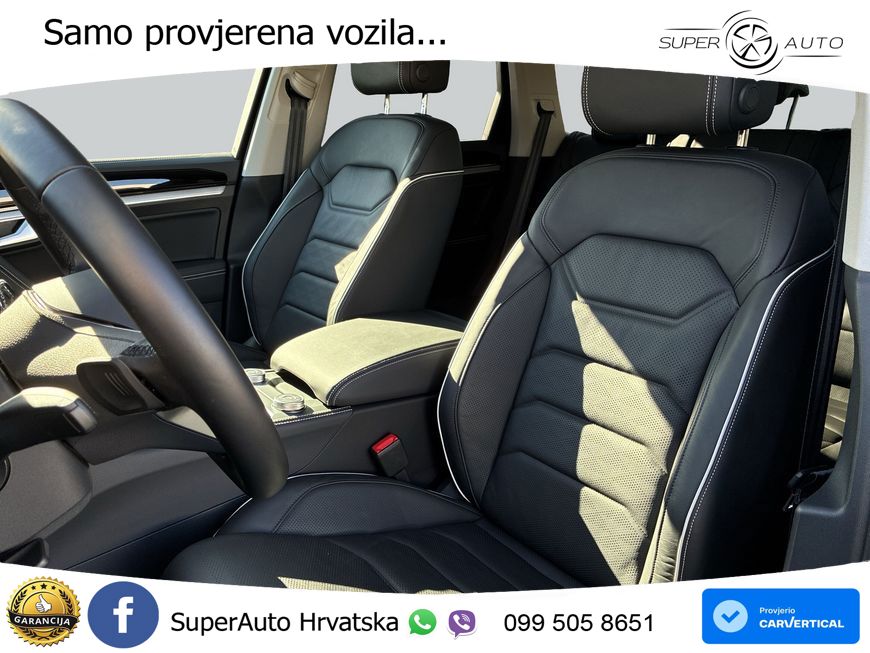 Volkswagen Touareg 3.0 V6 TDI (286 KS) 4MOTION Tiptronic ZRAČNI+ACC+GR SJED+KAM+PANO