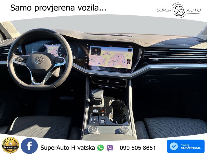Volkswagen Touareg 3.0 V6 TDI (286 KS) 4MOTION Tiptronic ZRAČNI+ACC+GR SJED+KAM+PANO