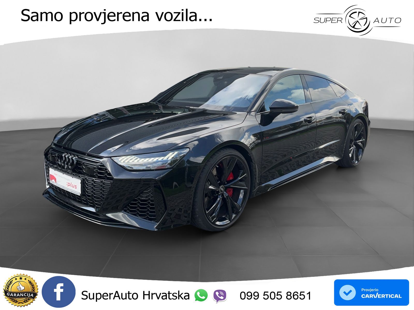 Audi RS7 4.0 TFSI V8 (600 KS) quattro tiptronic MATRIX+GR SJED+KAM