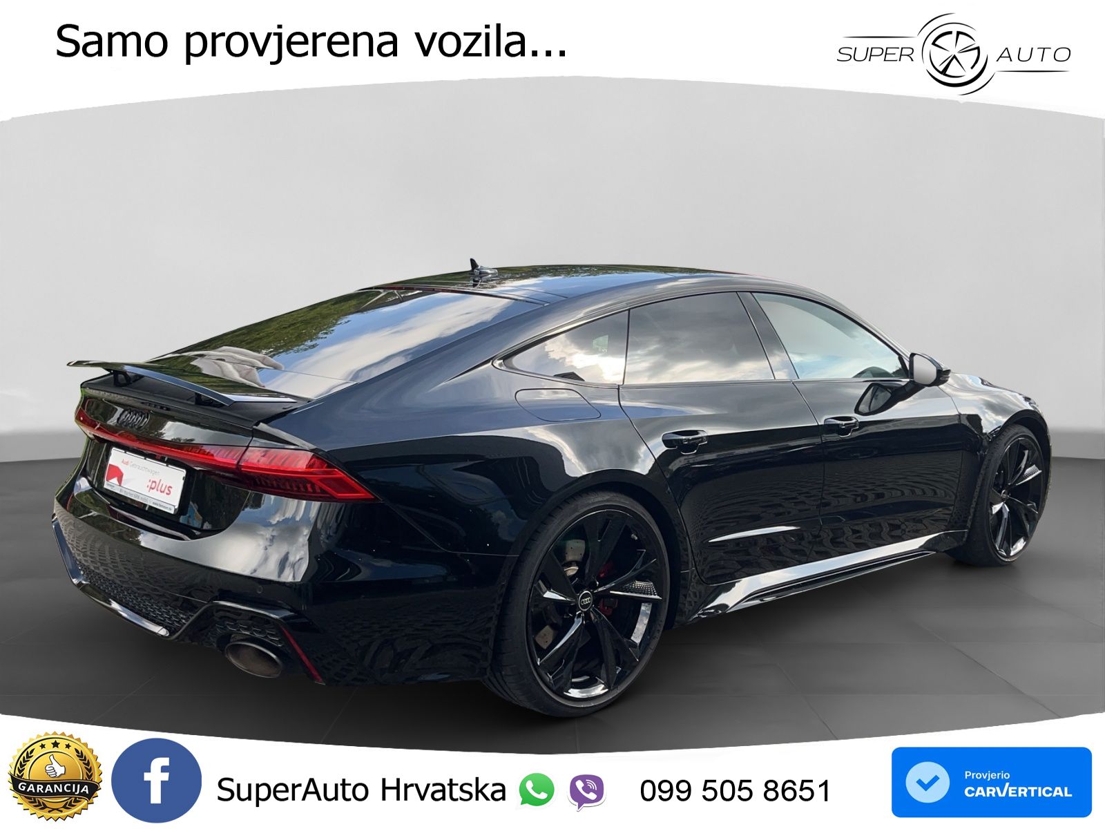 Audi RS7 4.0 TFSI V8 (600 KS) quattro tiptronic MATRIX+GR SJED+KAM