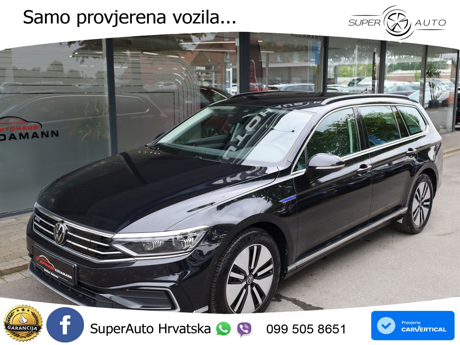 Volkswagen Passat Variant GTE 1.4 TSI (218 KS) DSG MATRIX+GR SJED+KAM