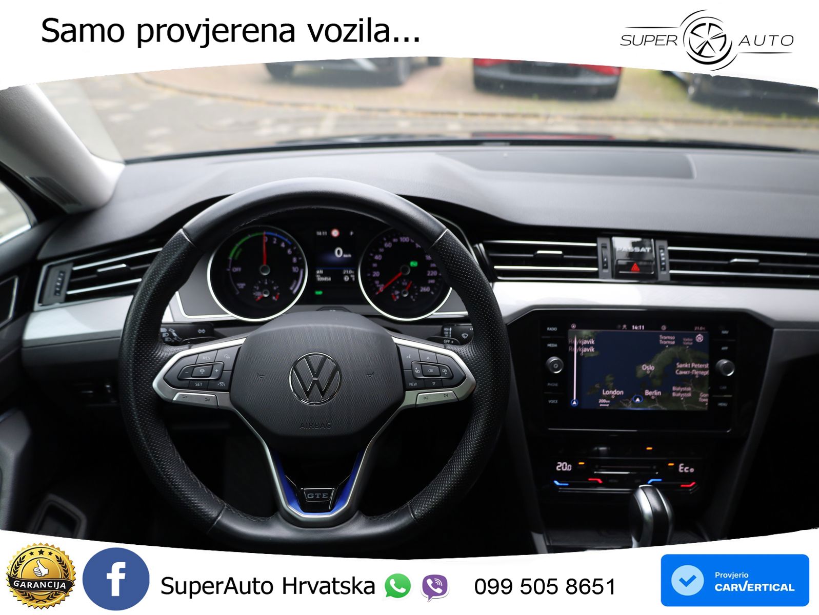 Volkswagen Passat Variant GTE 1.4 TSI (218 KS) DSG MATRIX+GR SJED+KAM