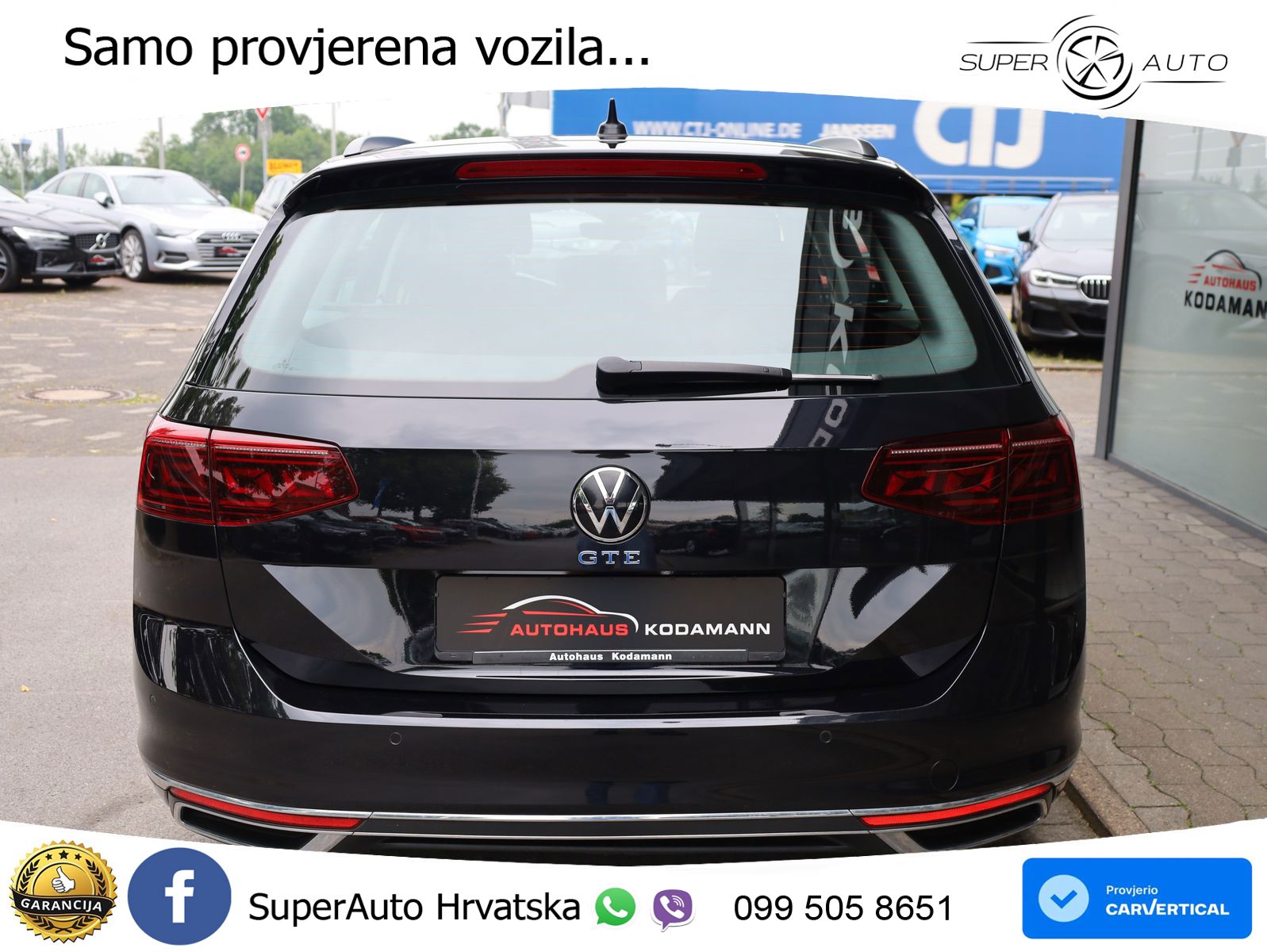 Volkswagen Passat Variant GTE 1.4 TSI (218 KS) DSG MATRIX+GR SJED+KAM