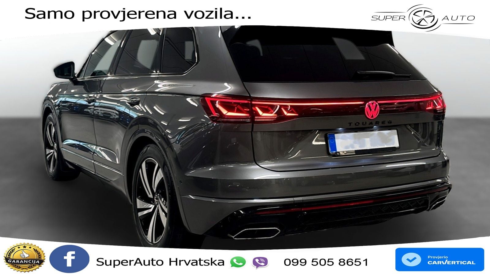 Volkswagen Touareg 3.0 V6 TDI (286 KS) 4MOTION Tiptronic R-Line LED+GR SJED+ACC