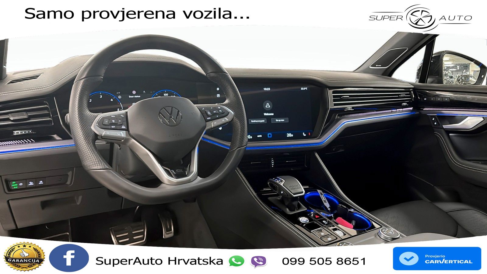 Volkswagen Touareg 3.0 V6 TDI (286 KS) 4MOTION Tiptronic R-Line LED+GR SJED+ACC