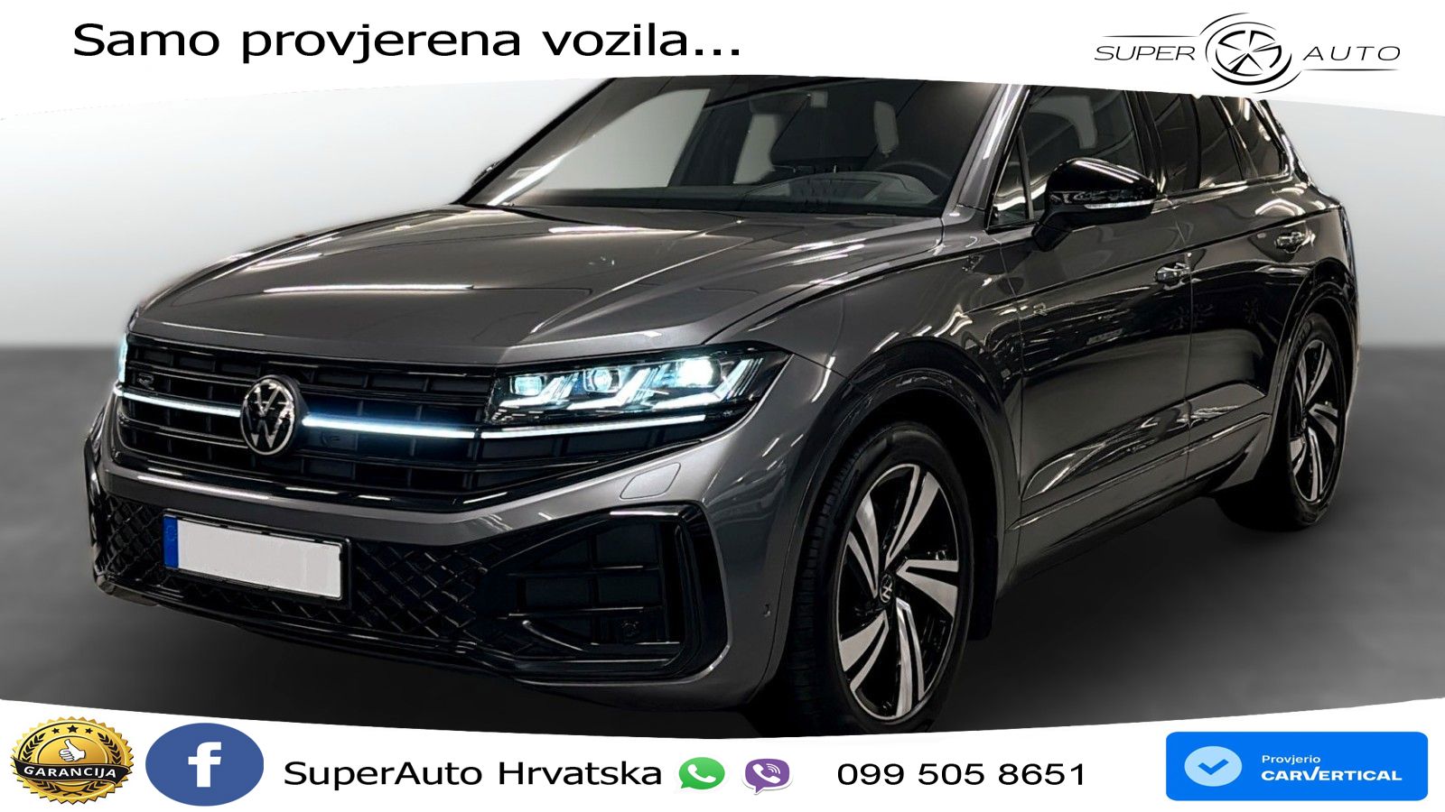 Volkswagen Touareg 3.0 V6 TDI (286 KS) 4MOTION Tiptronic R-Line LED+GR SJED+ACC