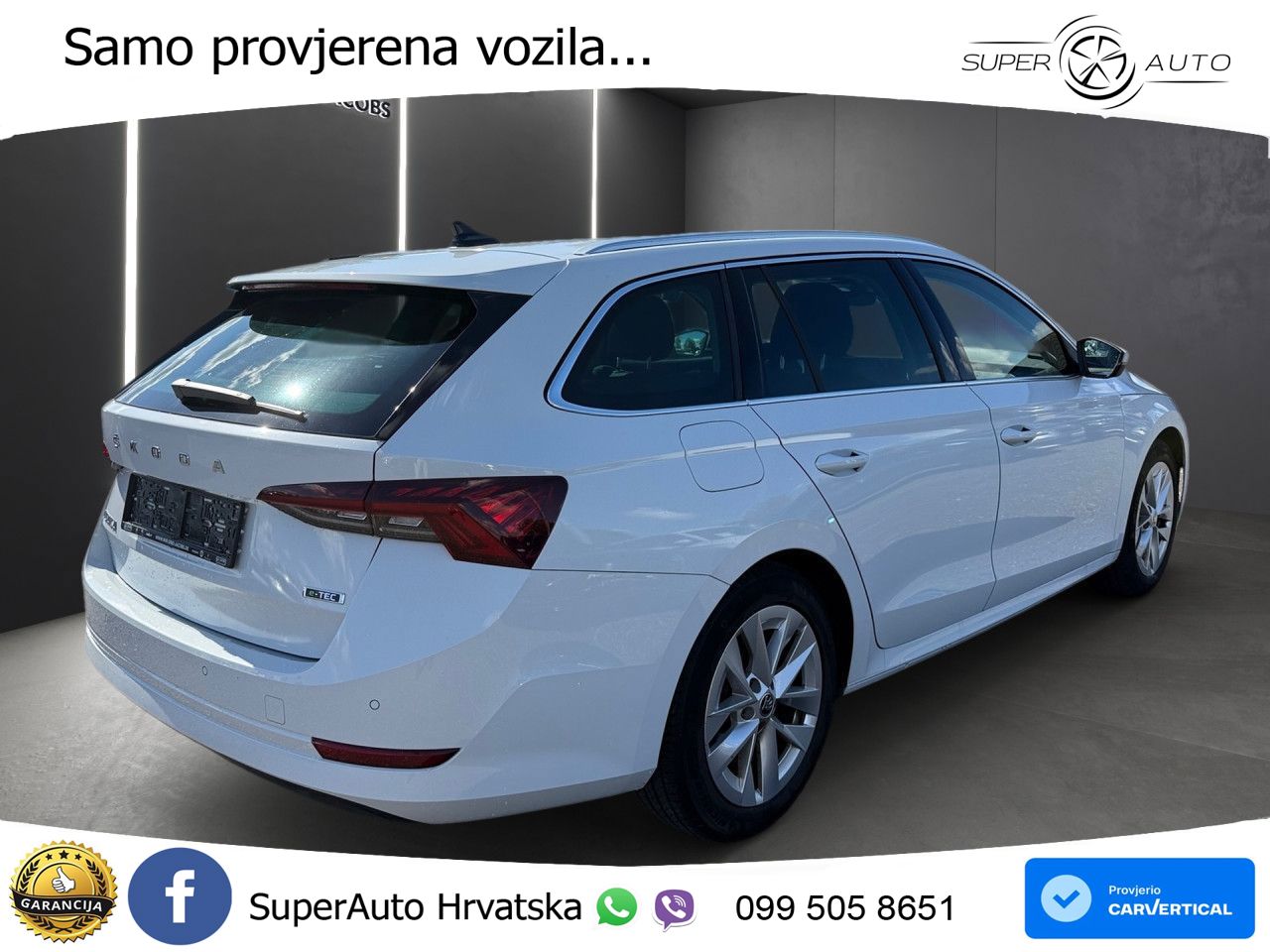 Škoda Octavia Combi 1.5 TSI EVO e-TEC (150 KS) DSG LED+GR SJED+ACC