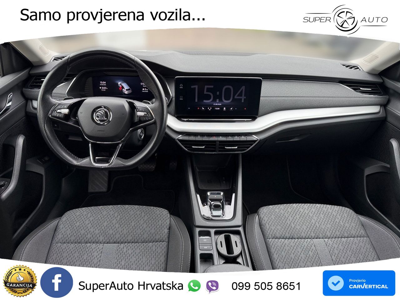 Škoda Octavia Combi 1.5 TSI EVO e-TEC (150 KS) DSG LED+GR SJED+ACC