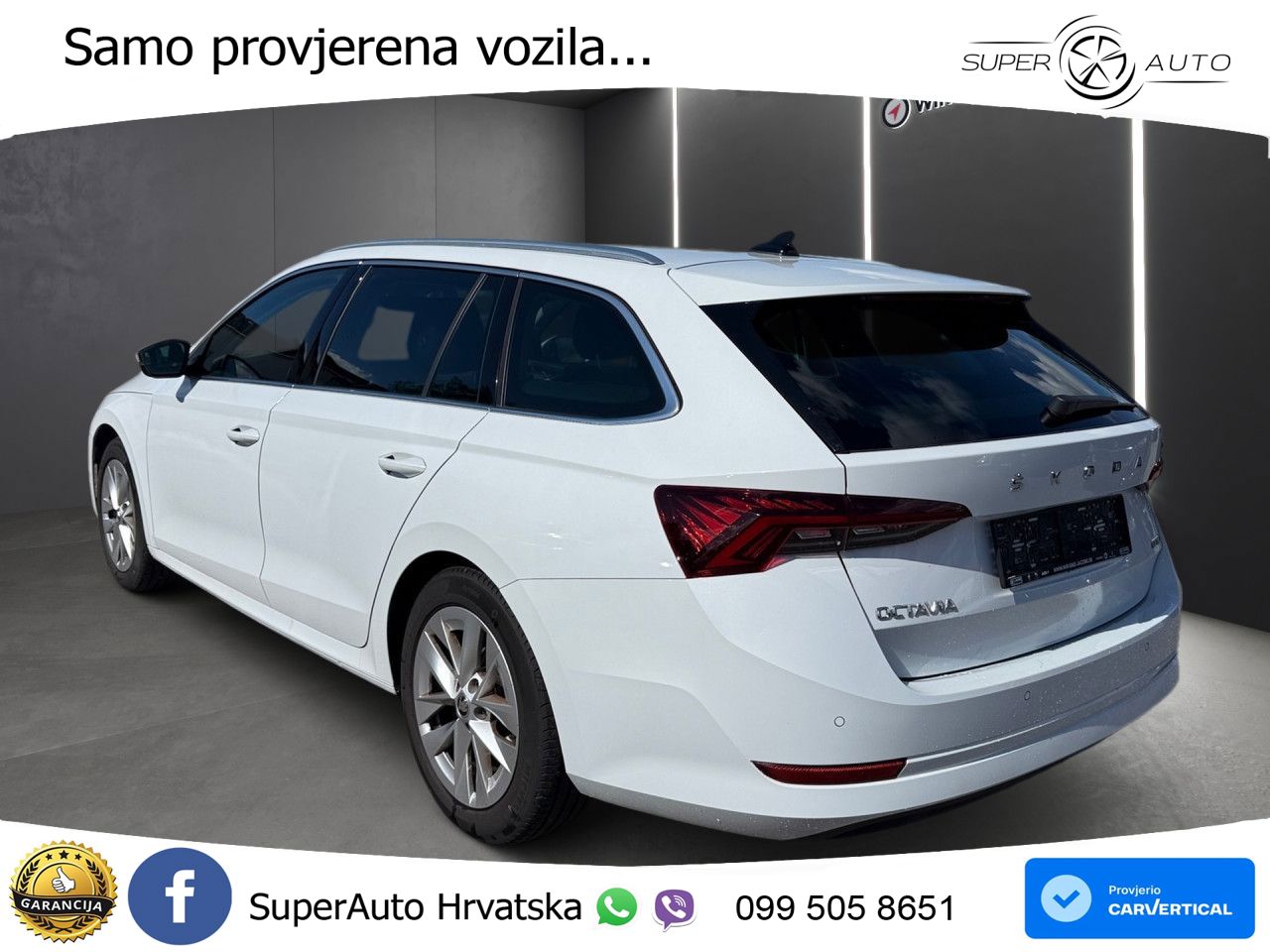 Škoda Octavia Combi 1.5 TSI EVO e-TEC (150 KS) DSG LED+GR SJED+ACC