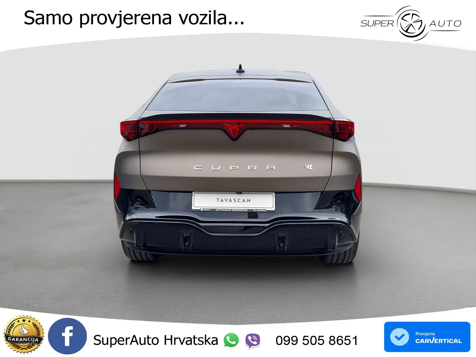 Cupra Tavascan 82 kWh (340 KS)  4WD VZ LED+GR SJED+ACC
