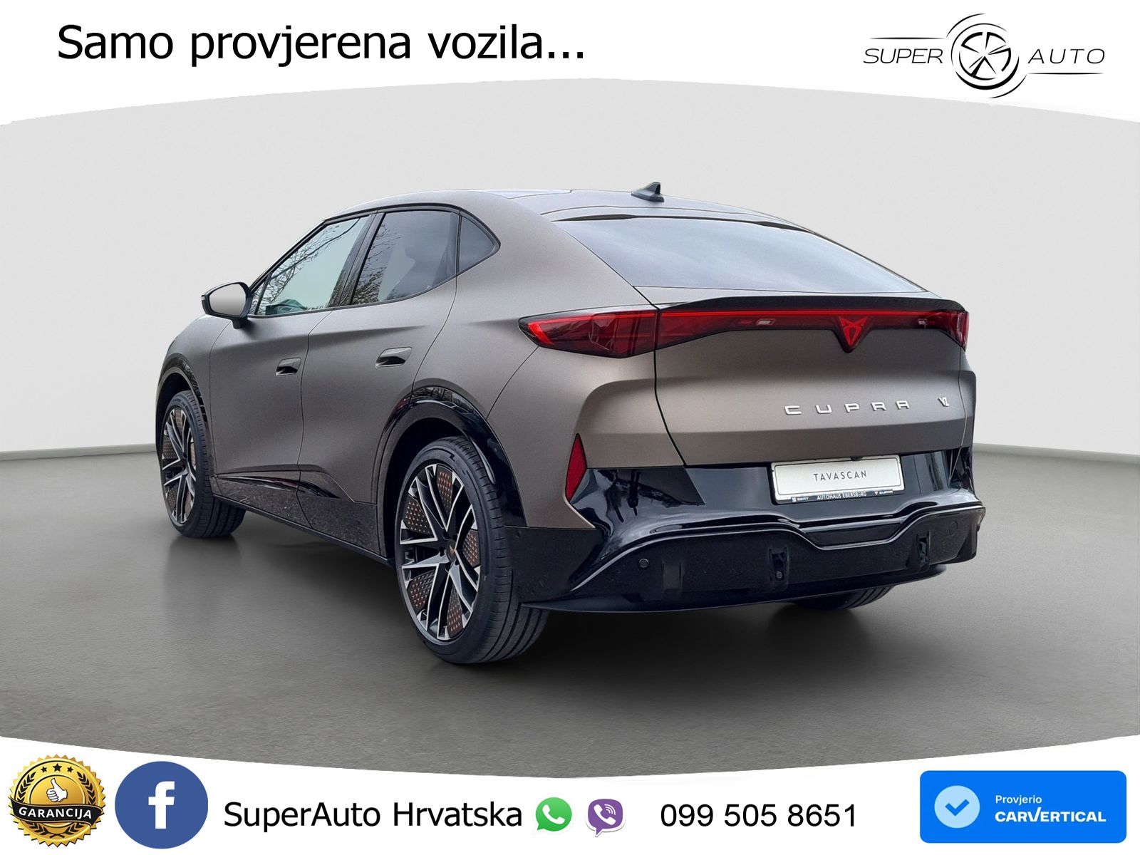Cupra Tavascan 82 kWh (340 KS)  4WD VZ LED+GR SJED+ACC