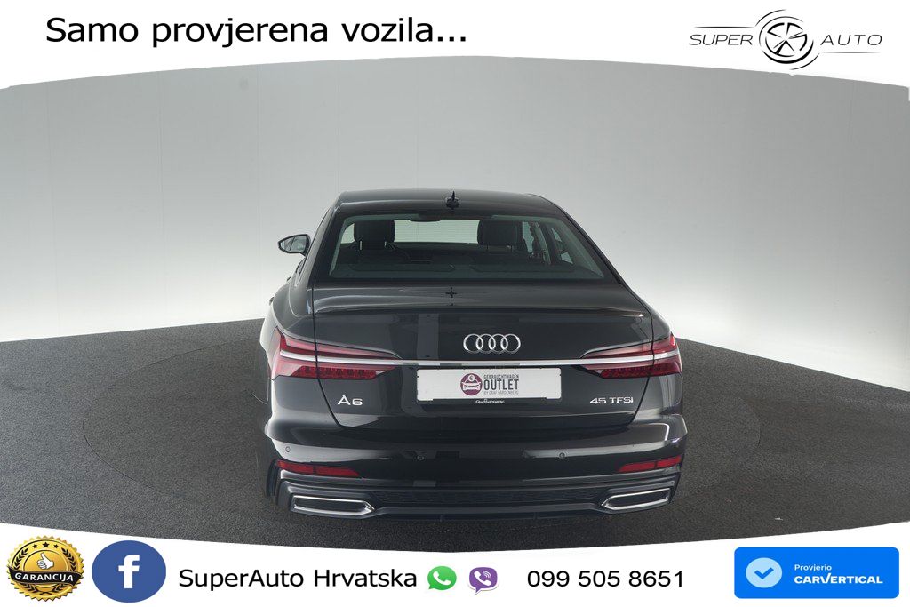 Audi A6 45 TFSI (265 KS) S tronic S line MATRIX+GR SJED+KAM