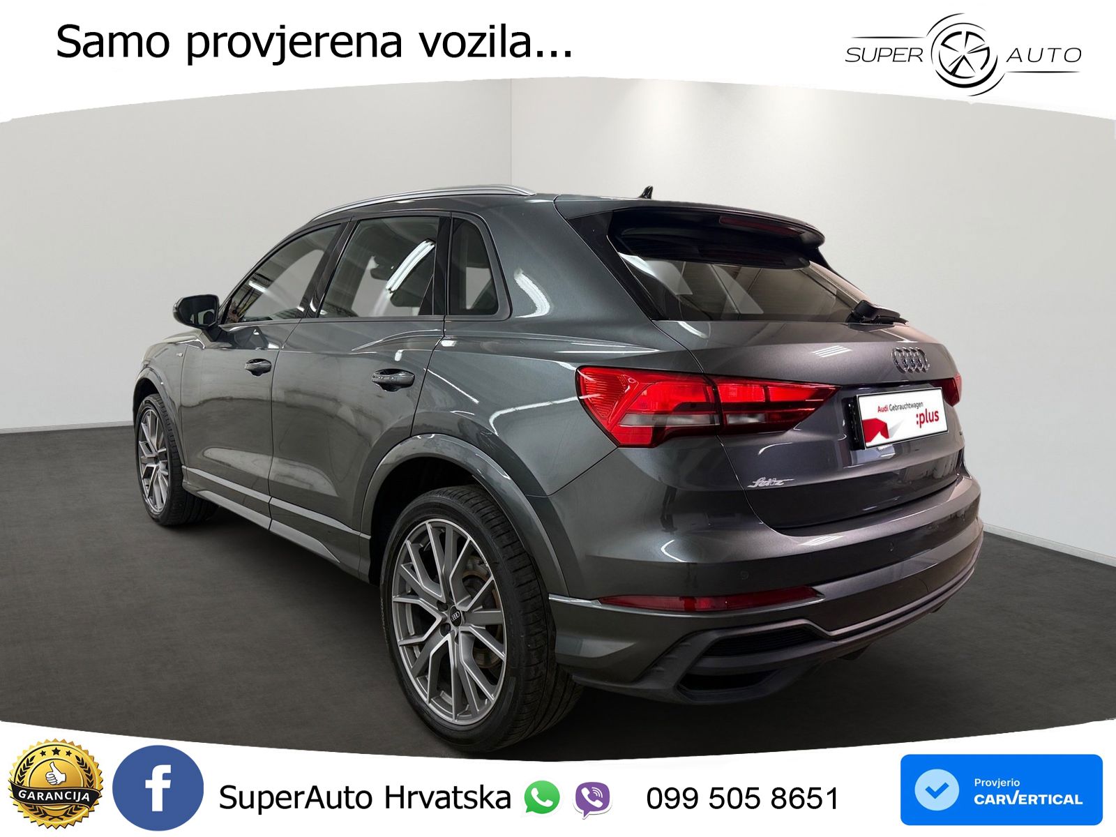 Audi Q3 40 TFSI (190 KS) quattro S tronic S line LED+GR SJED+ACC