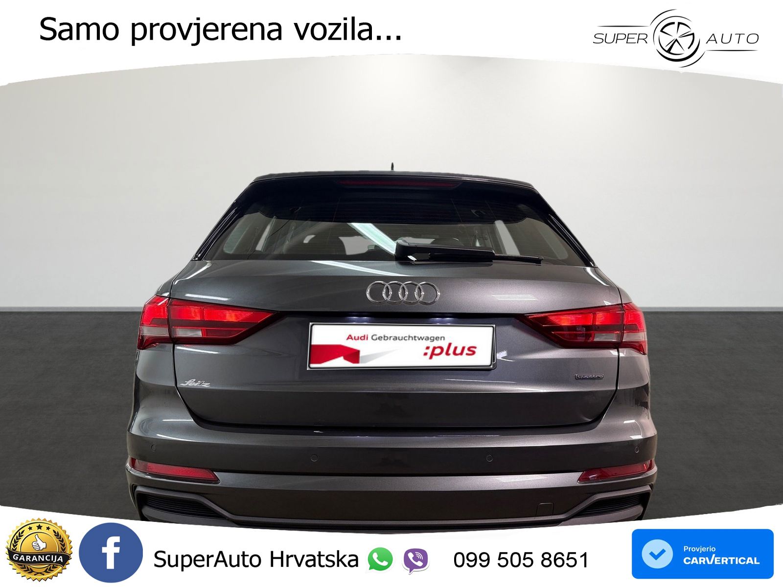 Audi Q3 40 TFSI (190 KS) quattro S tronic S line LED+GR SJED+ACC