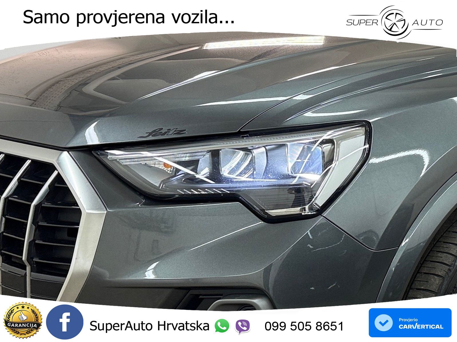 Audi Q3 40 TFSI (190 KS) quattro S tronic S line LED+GR SJED+ACC