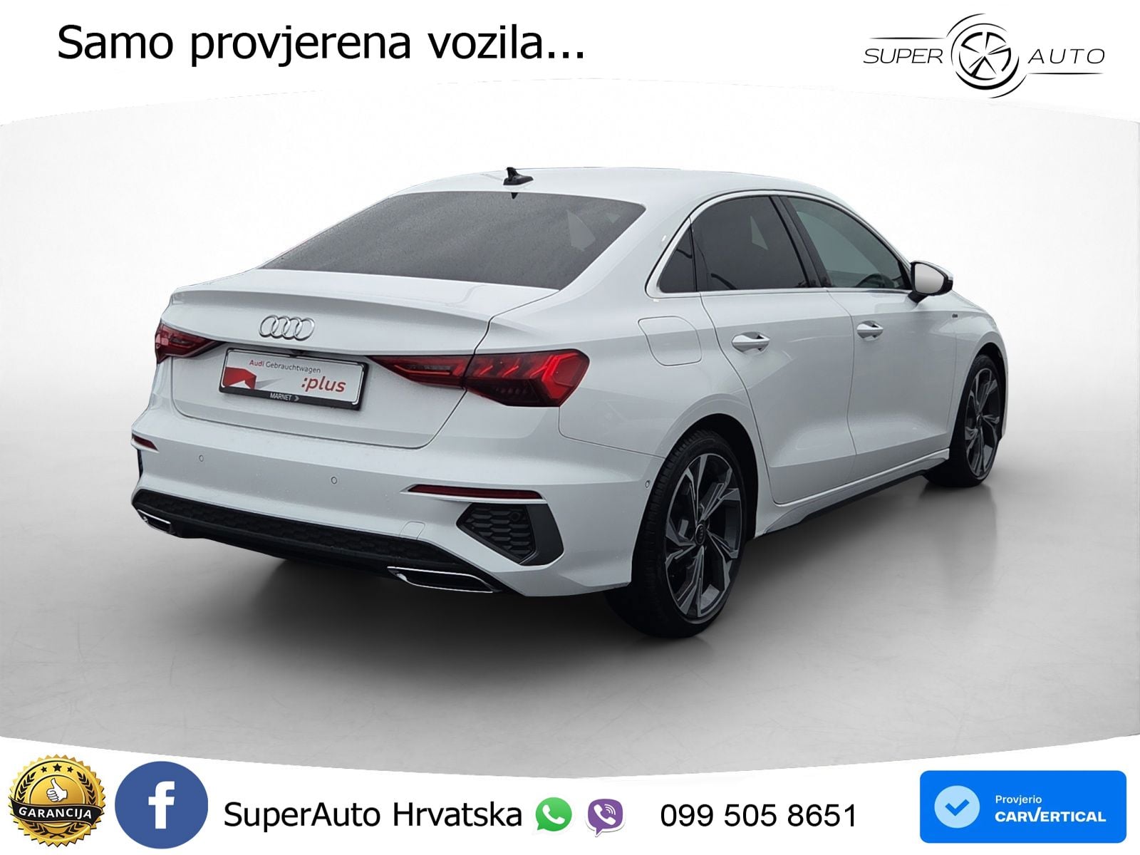 Audi A3 Limuzina 35 TDI (150 KS) S tronic S line