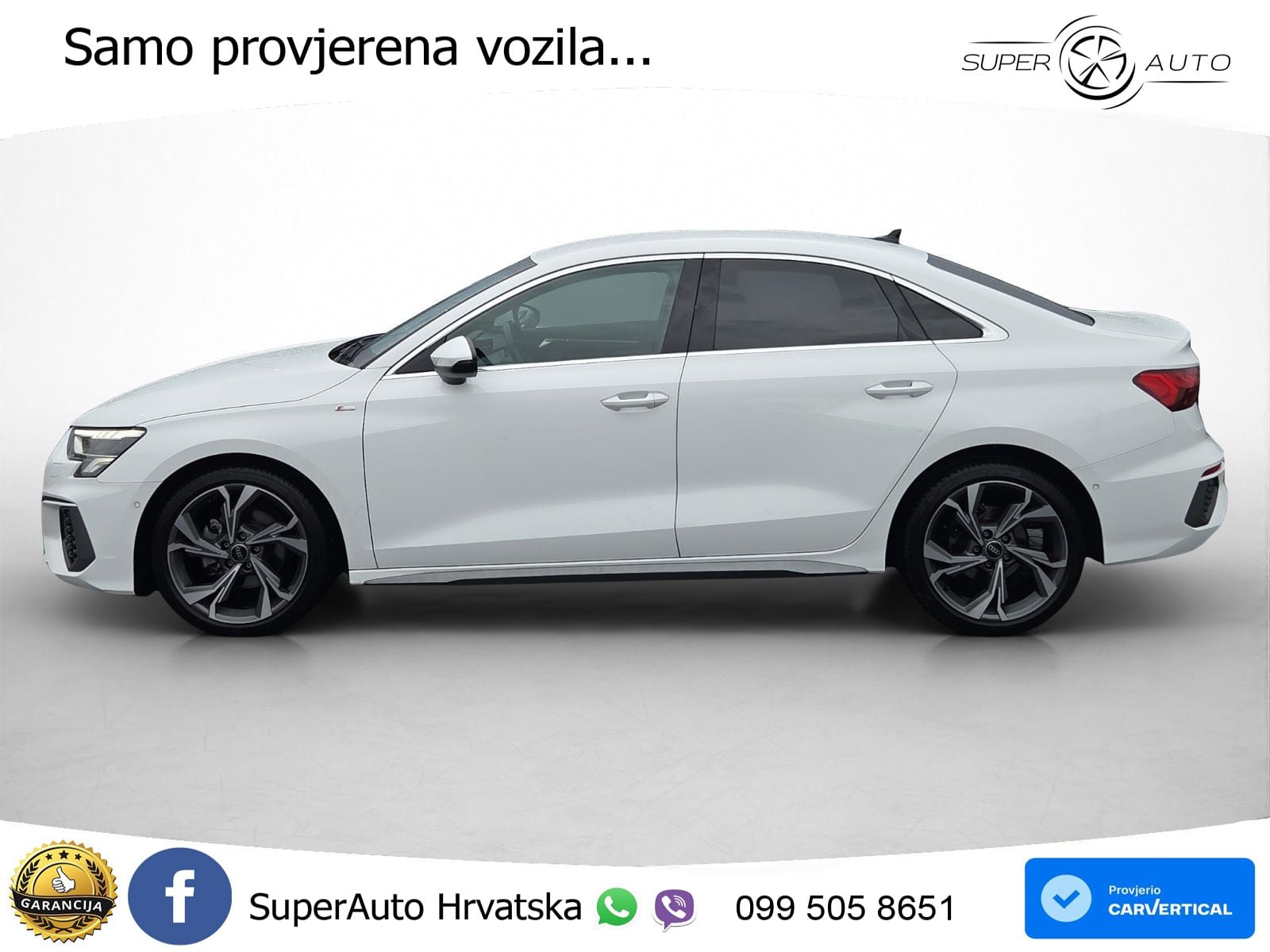 Audi A3 Limuzina 35 TDI (150 KS) S tronic S line