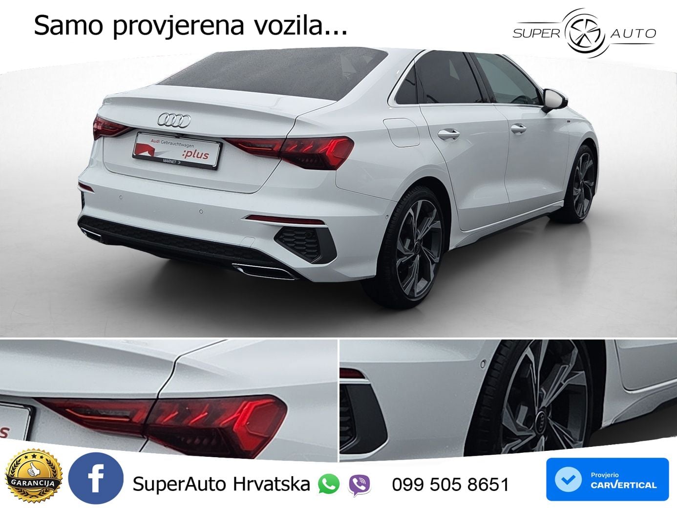 Audi A3 Limuzina 35 TDI (150 KS) S tronic S line