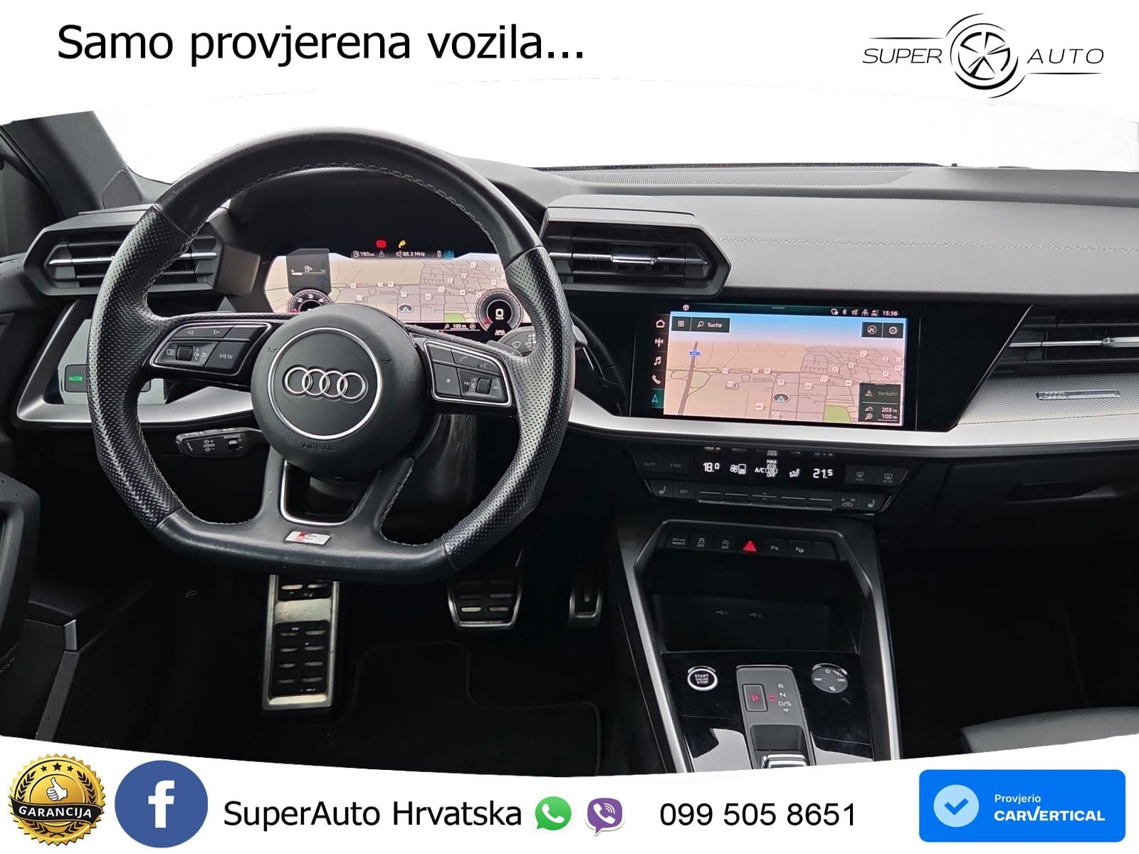 Audi A3 Limuzina 35 TDI (150 KS) S tronic S line
