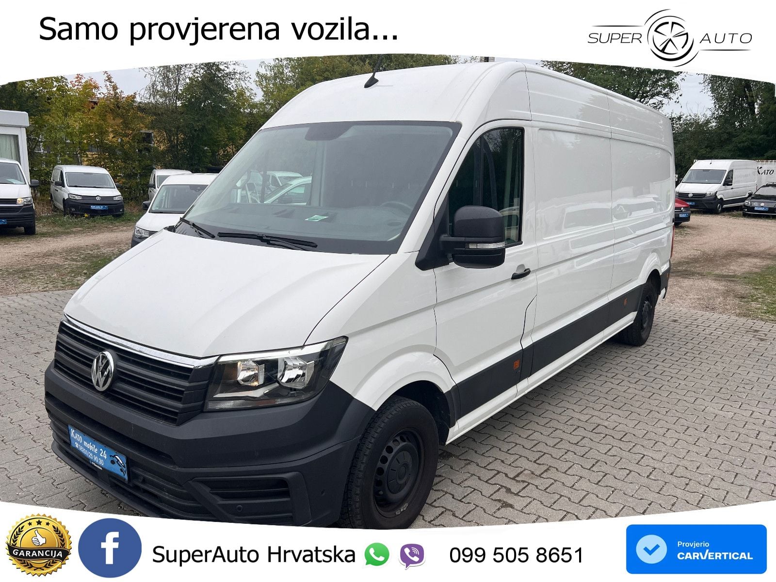 Volkswagen Crafter Kasten 35 lang Hochdach FWD Kamera MFL.. 140 KS