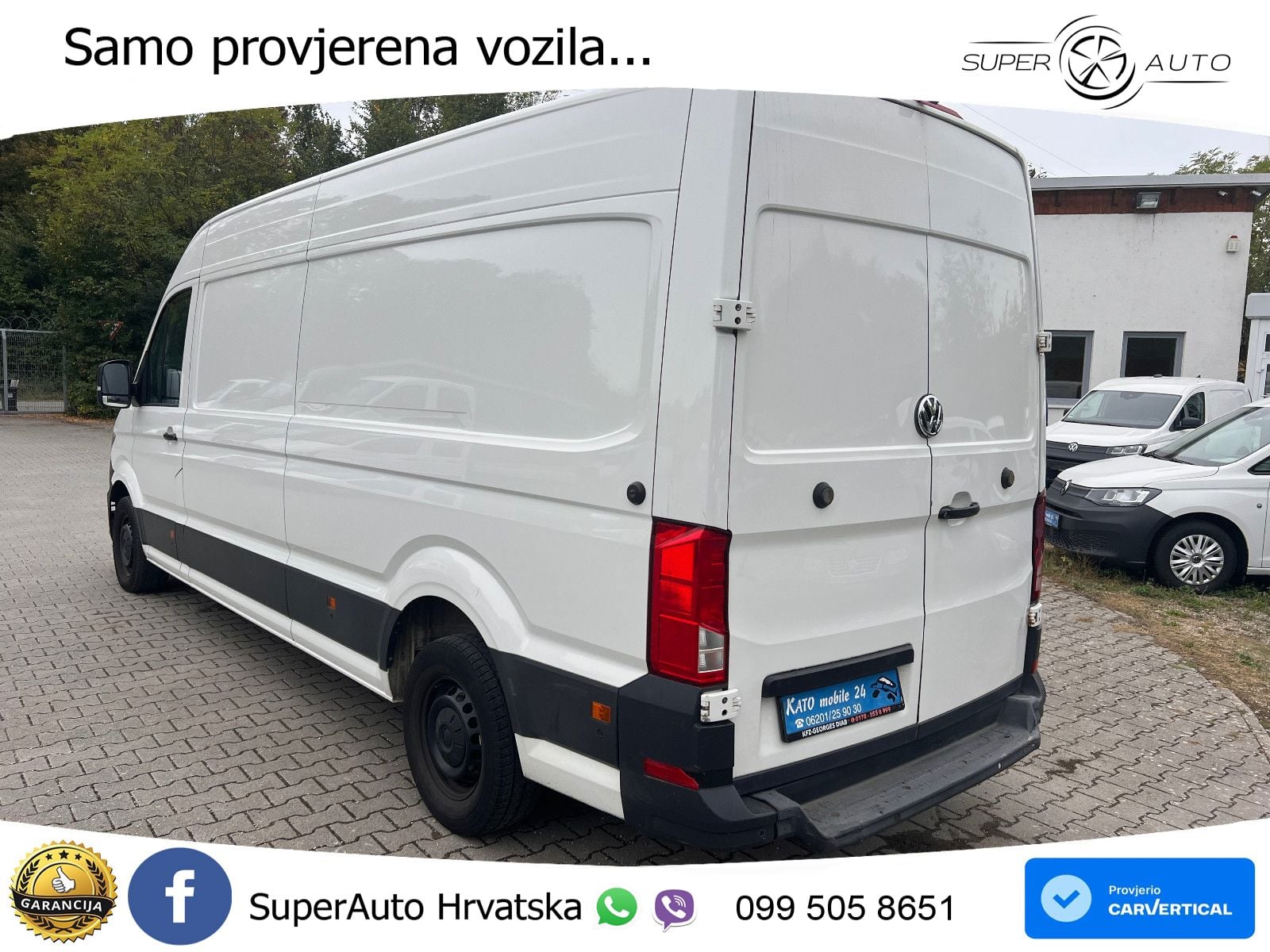 Volkswagen Crafter Kasten 35 lang Hochdach FWD Kamera MFL.. 140 KS