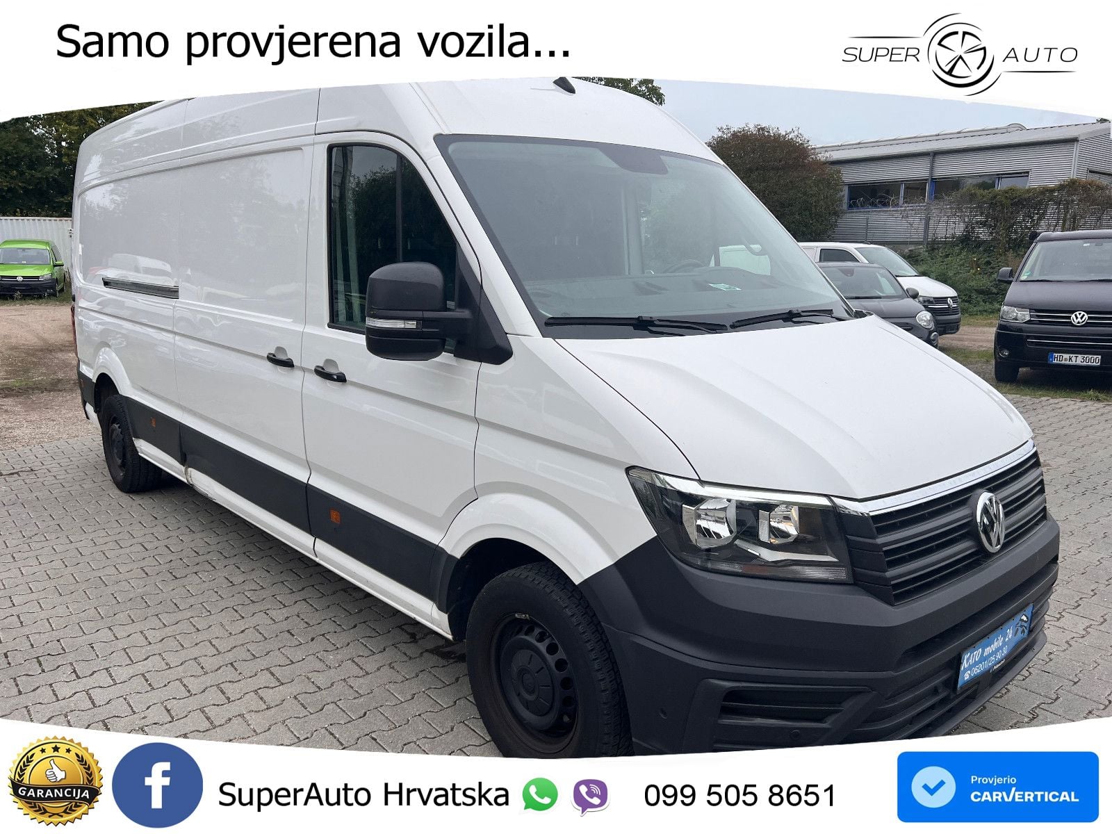 Volkswagen Crafter Kasten 35 lang Hochdach FWD Kamera MFL.. 140 KS