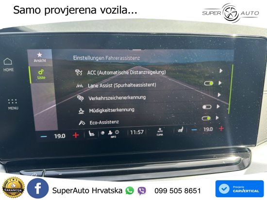 Škoda Octavia Combi 2.0 TDI (150 KS) LED+GR SJED+ACC