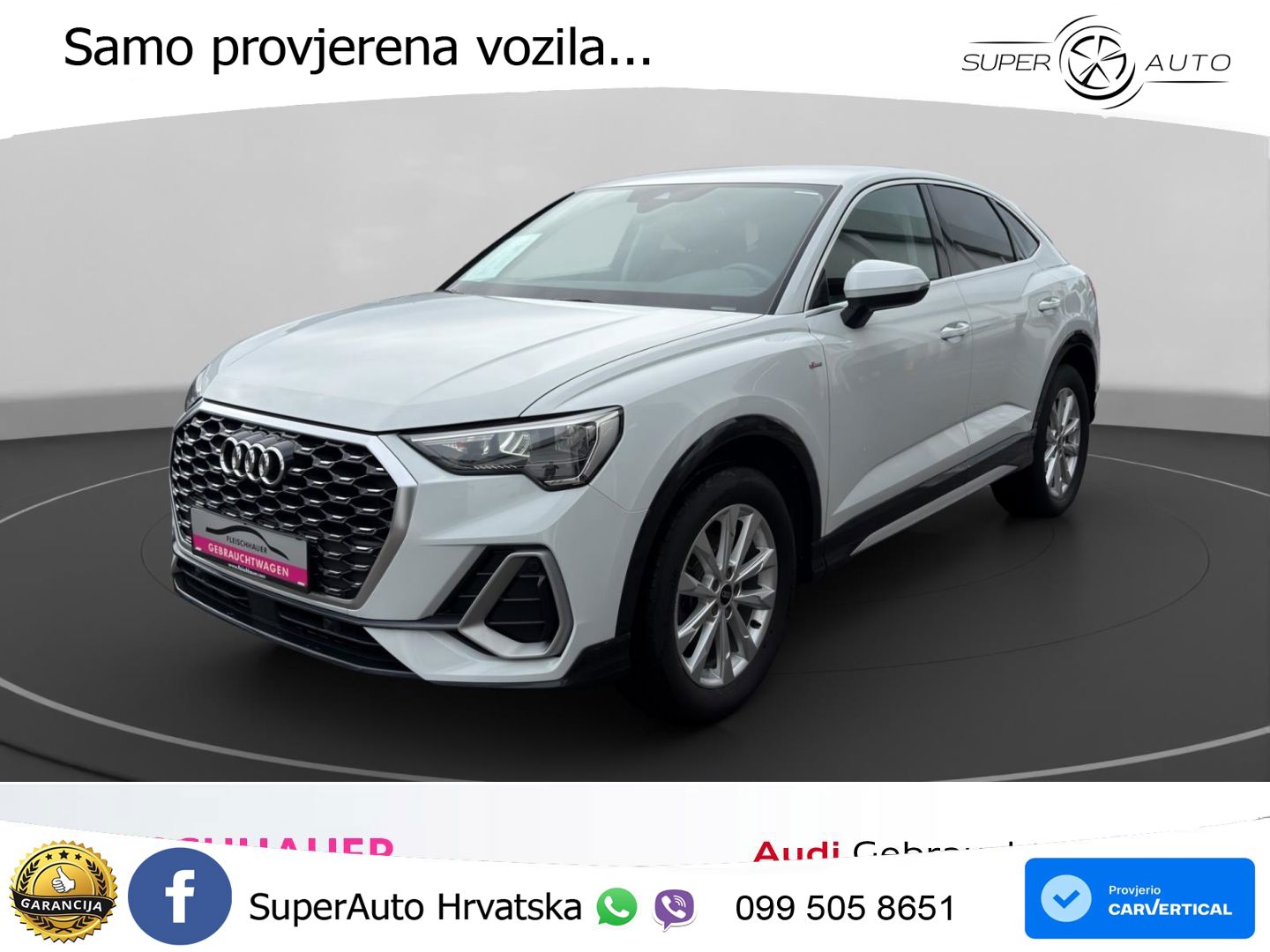 Audi Q3 II Sportback 35 TFSI (150 KS) S tronic S line LED+GR SJED+ACC
