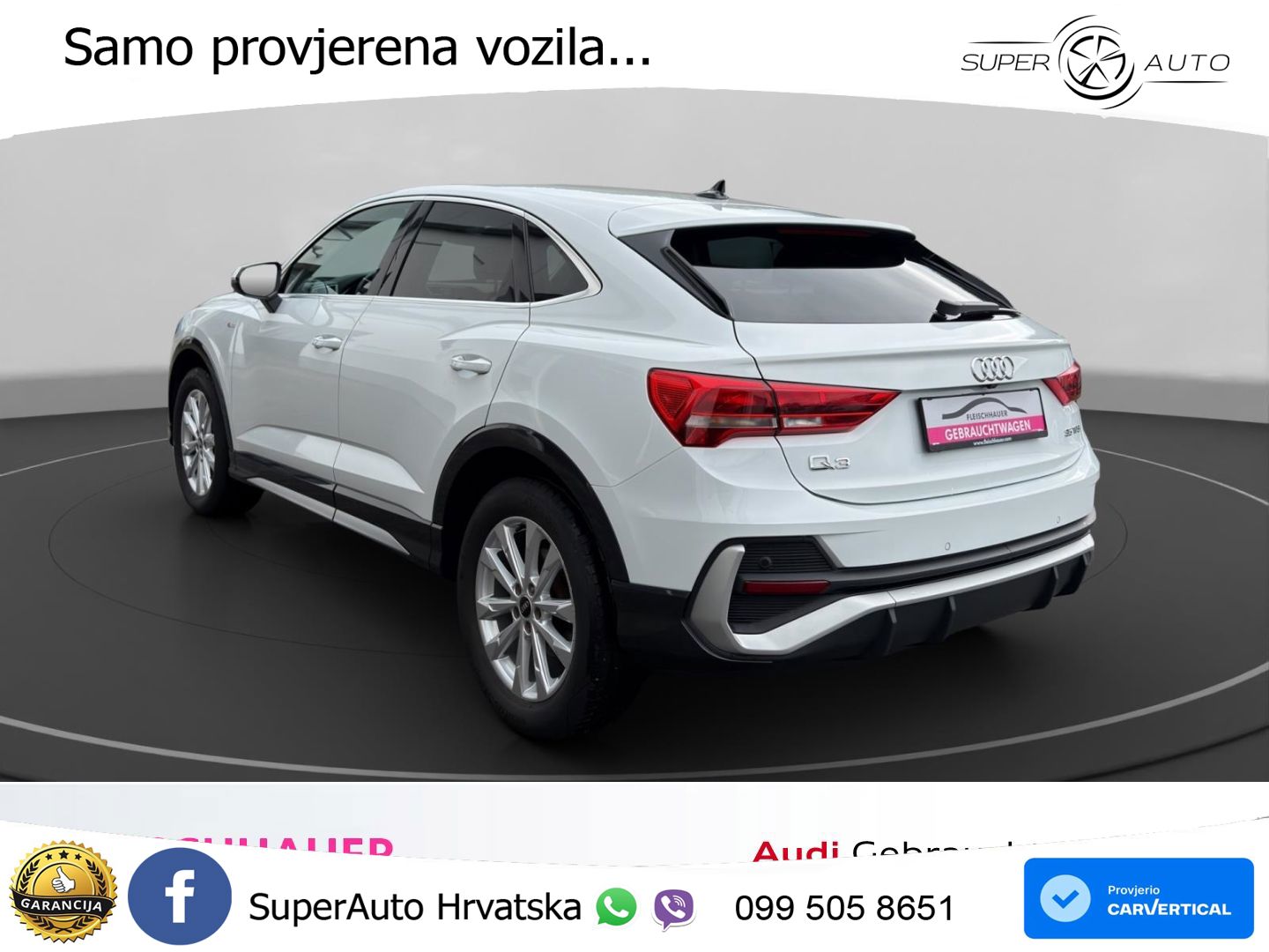 Audi Q3 II Sportback 35 TFSI (150 KS) S tronic S line LED+GR SJED+ACC