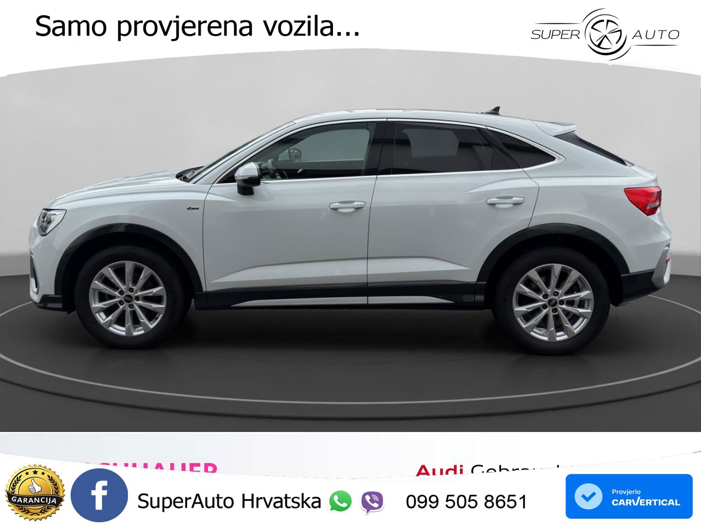 Audi Q3 II Sportback 35 TFSI (150 KS) S tronic S line LED+GR SJED+ACC