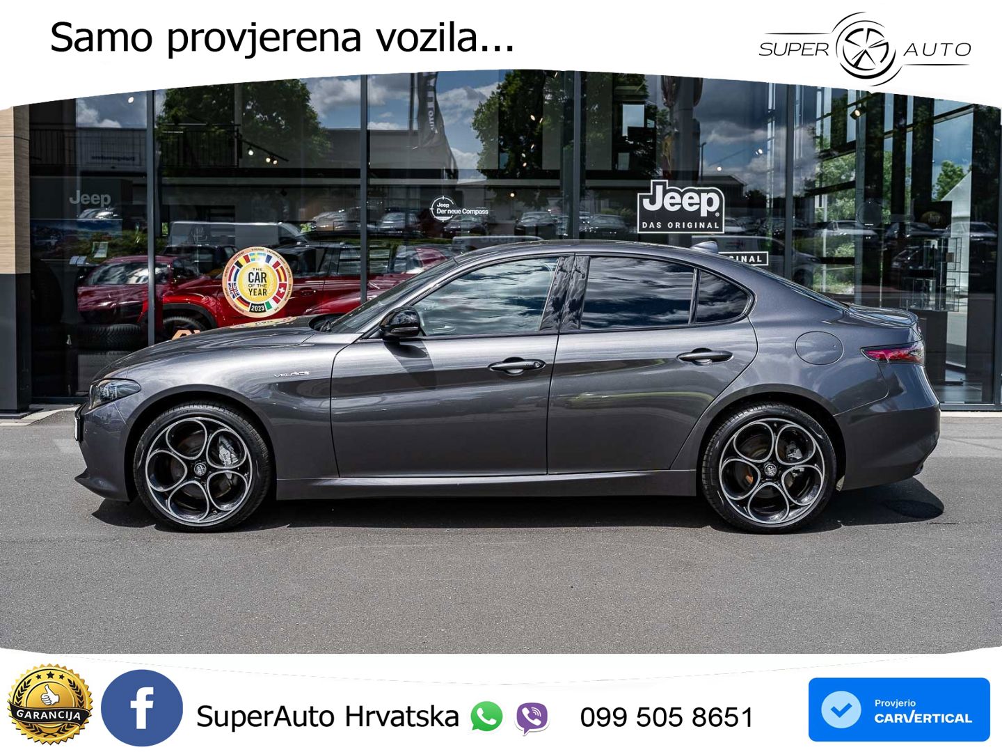 Alfa Romeo Giulia 2.0 Turbo (280 KS) AWD Automatic LED+GR SJED+ACC